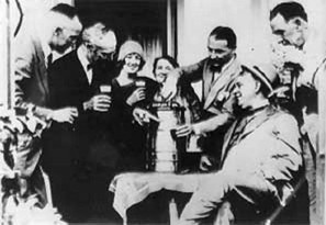 Joseph Rutherford drinking