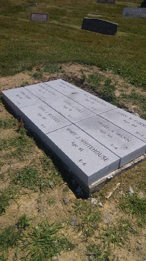 La Watchtower a remplac� la pyramide par des pierres tombales plates en 2022.