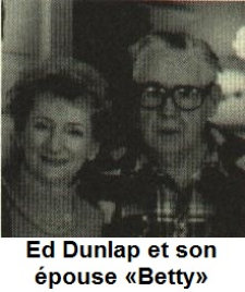 Edward Dunlap et son �pouse Betty